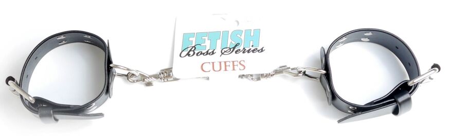 Наручники зі штучної шкіри Fetish Boss Series - Handcuffs with studs, BS3300092