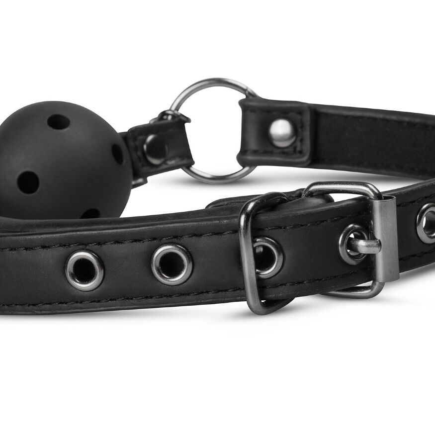 Кляп с зажимами на соски Open Ball Gag With Nipple Clamps
