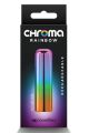 Міні-вібратор для стимуляції клітора NS Novelties Chroma Rainbow перезаряджається, райдужний, S