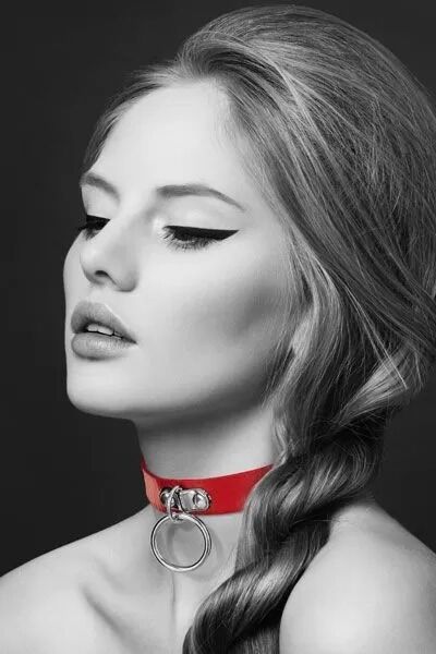 Нашийник Collar DS Fetish, червоний
