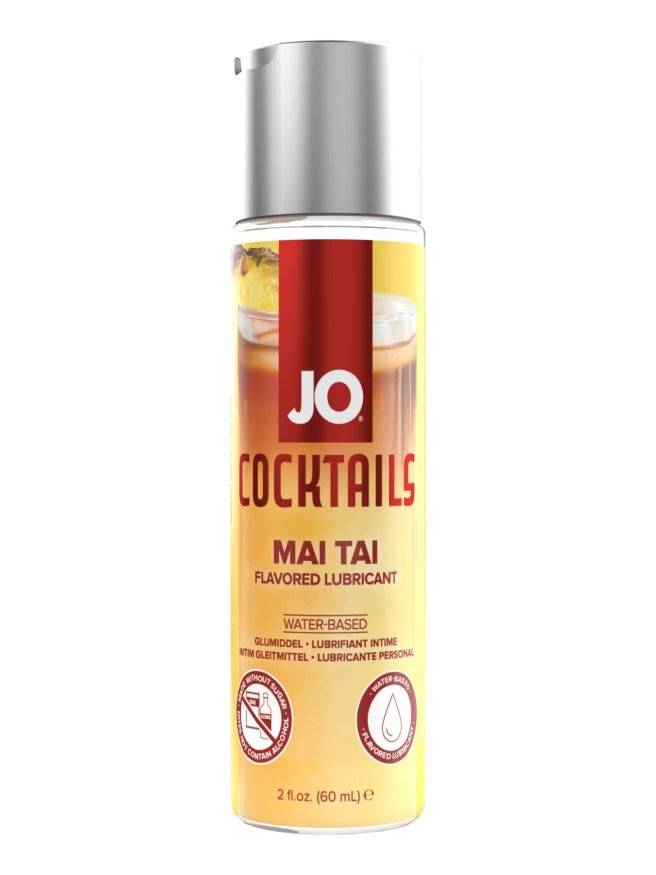 Лубрикант на водной основе System JO Cocktails - Mai Tai без сахара, растительный глицерин (60 мл)