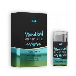 Жидкий вибратор – Intt Vibration! Gin & Tonic, 15 мл