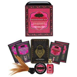 Мини набор интимной косметики Kama Sutra  Weekender Kit, Клубничные мечты