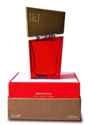 Духи с феромонами женские SHIATSU Pheromone Fragrance woman red 50 ml