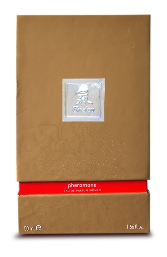 Духи с феромонами женские SHIATSU Pheromone Fragrance woman red 50 ml
