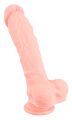 Фаллоимитатор с мошонкой - Medical Silicone Dildo, 24 см