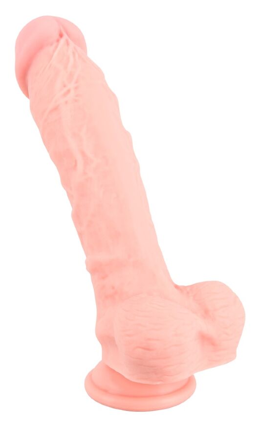 Фаллоимитатор с мошонкой - Medical Silicone Dildo, 24 см