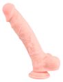 Фаллоимитатор с мошонкой - Medical Silicone Dildo, 24 см