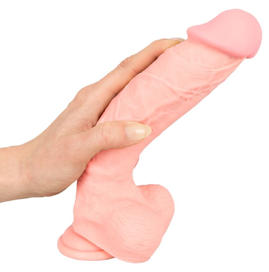 Фаллоимитатор с мошонкой - Medical Silicone Dildo, 24 см