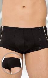 Чорні облягаючі труси-шорти Shorts 4500, black - M
