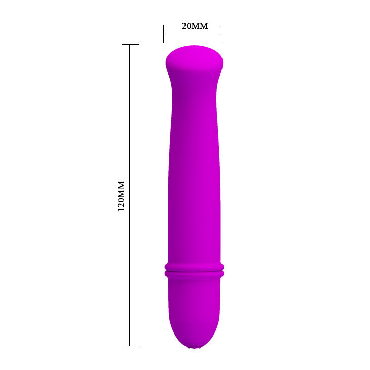 Вибратор для стимуляции точки "G" Pretty Love Antony Vibrator Purple