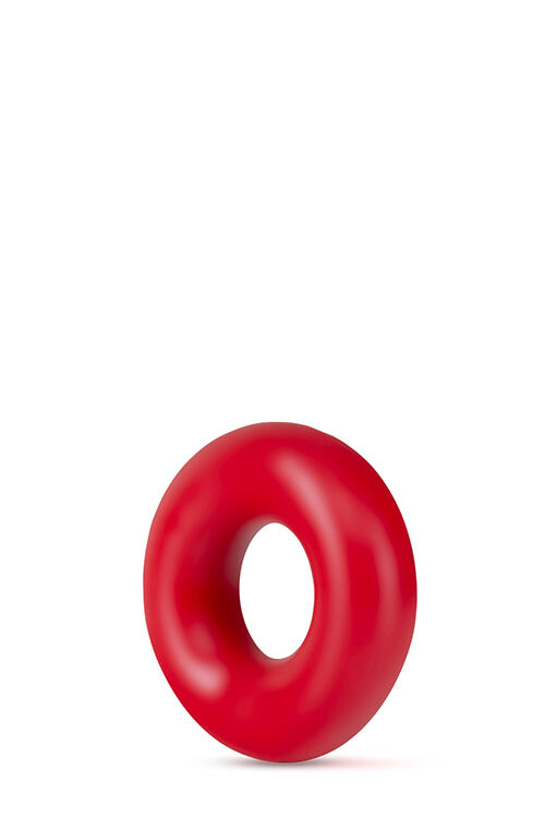 Набор эрекционных колец STAY HARD DONUT RINGS OVERSIZED RED