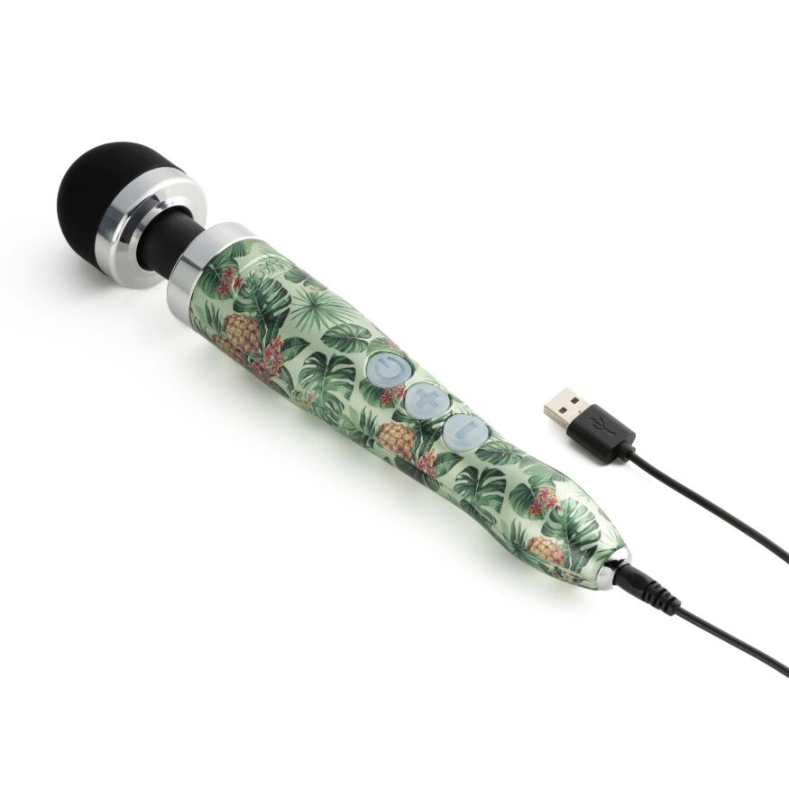 Вибромассажер DOXY Die Cast 3R PINEAPPLE, очень мощный, металлический корпус