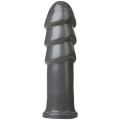 Фаллоимитатор для фистинга Doc Johnson American Bombshell B-10 Warhead Gun Metal, диаметр 6,9см