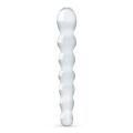 Скляний дилдо у вигляді намистин Gildo Glass Dildo No. 19