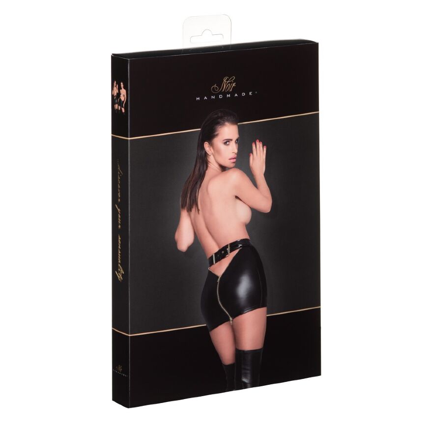 Юбка на молнии F219 Noir Handmade L