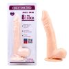 Фаллоимитатор с мошонкой James Deen Cock 8.5"