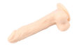 Фаллоимитатор с мошонкой James Deen Cock 8.5"