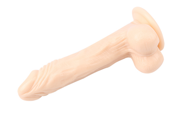Фаллоимитатор с мошонкой James Deen Cock 8.5"