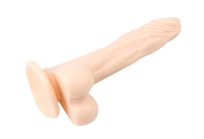 Фаллоимитатор с мошонкой James Deen Cock 8.5"