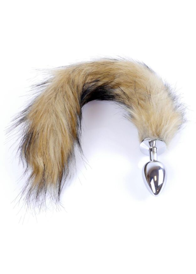 Анальна пробка - Fox Tail Brown XL