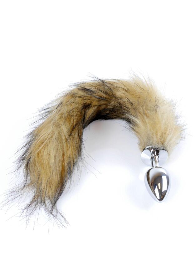 Анальна пробка - Fox Tail Brown XL
