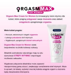 Крем для женщин Orgasm Max 50 ml