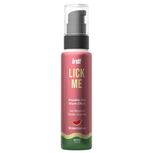 Лубрикант - Intt Lick Me Watermelon Kissable Gel With Warm Effect, 50 мл
