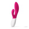 Вибратор кролик для стимуляции клитора и точки G LELO Ina Wave 2 Cerise