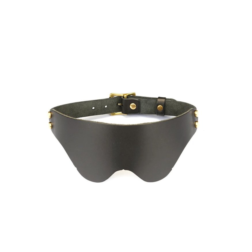 Кожаная маска на глаза Liebe Seele Samurai Blindfold