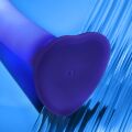 Светящийся дилдо Strap-On-Me Glow-LED Dildo Purple - M