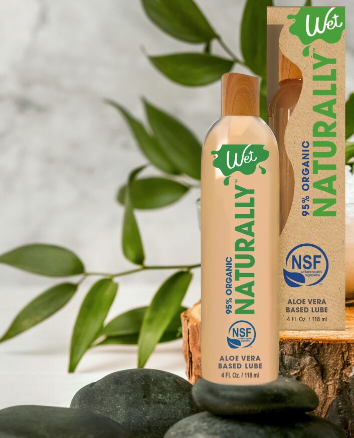 Лубрикант органический на основе алое WET NATURALLY, 118 мл