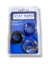 Набір 3 ерекційних кільця Stay Hard LVR-104