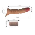 Вібраційна насадка на член - Pretty Love Vibrating Penis Sleeve Extender