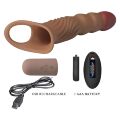 Вібраційна насадка на член - Pretty Love Vibrating Penis Sleeve Extender