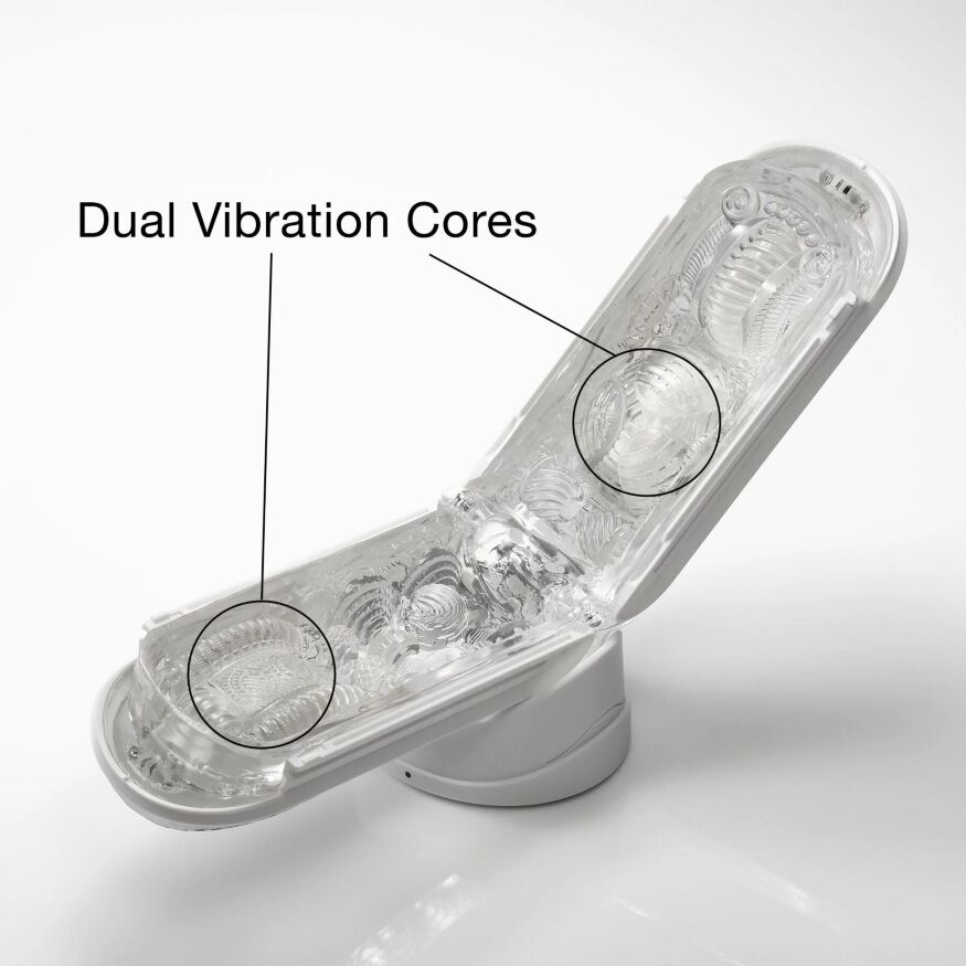 Мастурбатор Tenga Flip Zero Gravity Electronic Vibration White