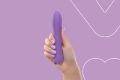 Вибратор с подогревом FairyGasm WowGenie violet, подогрев до 42 °C
