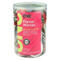 Набір ароматизований презервативів ONE FlavorWaves, 100 шт, 6 ароматів, 6 кольорів, упаковка-тубус