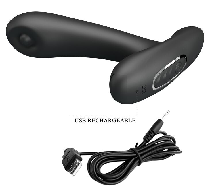 Массажер простаты PRETTY LOVE - Remington 12 режимов пульсации, BI-040100