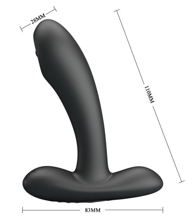 Массажер простаты PRETTY LOVE - Remington 12 режимов пульсации, BI-040100