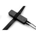 28303 /AF475-BLACK Двойной страпон с вибро Power Pegger Double Strap-On, черный