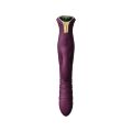 Пульсатор-кролик Zalo Mose Velvet Purple 14.4х3.7 см 