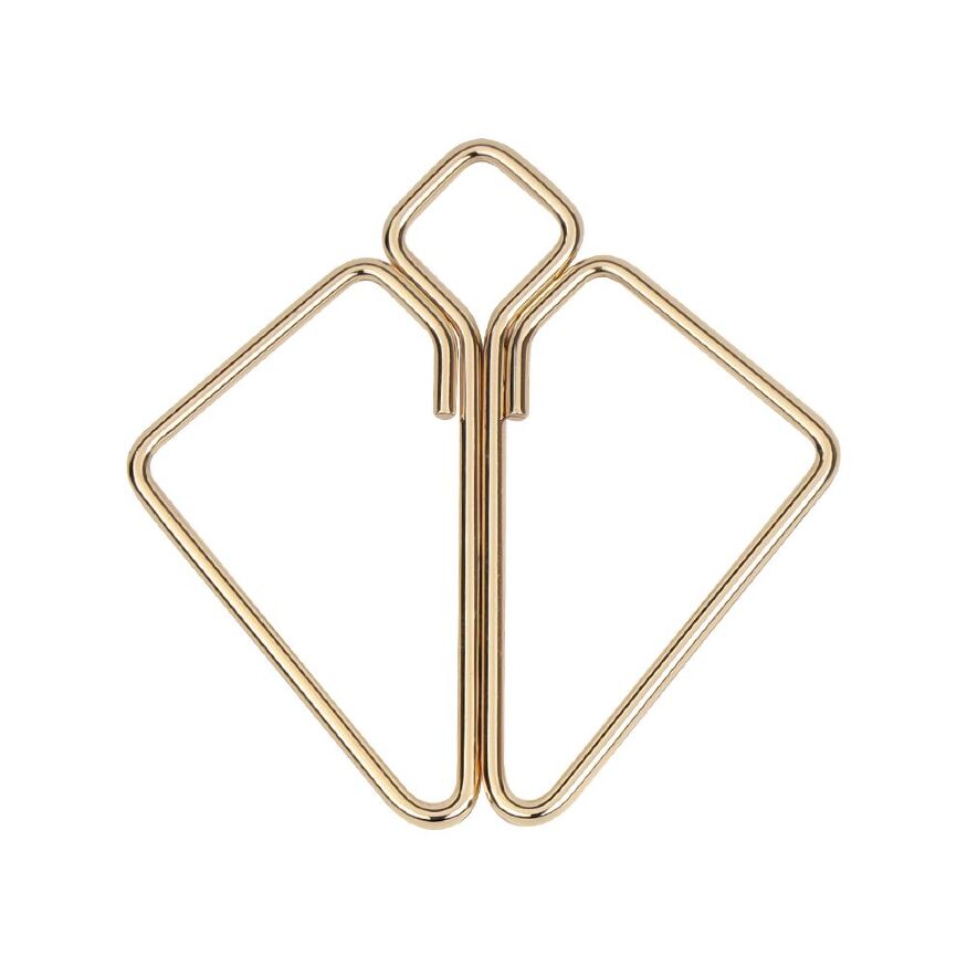 Зажимы для сосков с тяжелой подвеской LOCKINK Nipple Clamps with Heavy Pendant - Golden