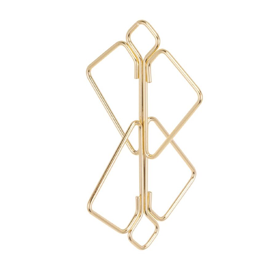 Зажимы для сосков с тяжелой подвеской LOCKINK Nipple Clamps with Heavy Pendant - Golden
