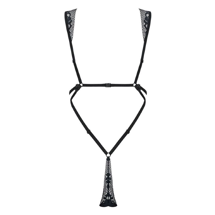 Кружевное боди Obsessive Figurea teddy S/M