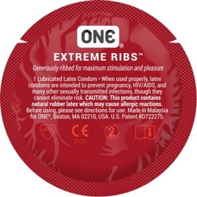 Презерватив One Extreme Ribs