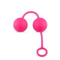 Вагинальные шарики со смещенным центром тяжести Love Balls With Counterweight - Pink