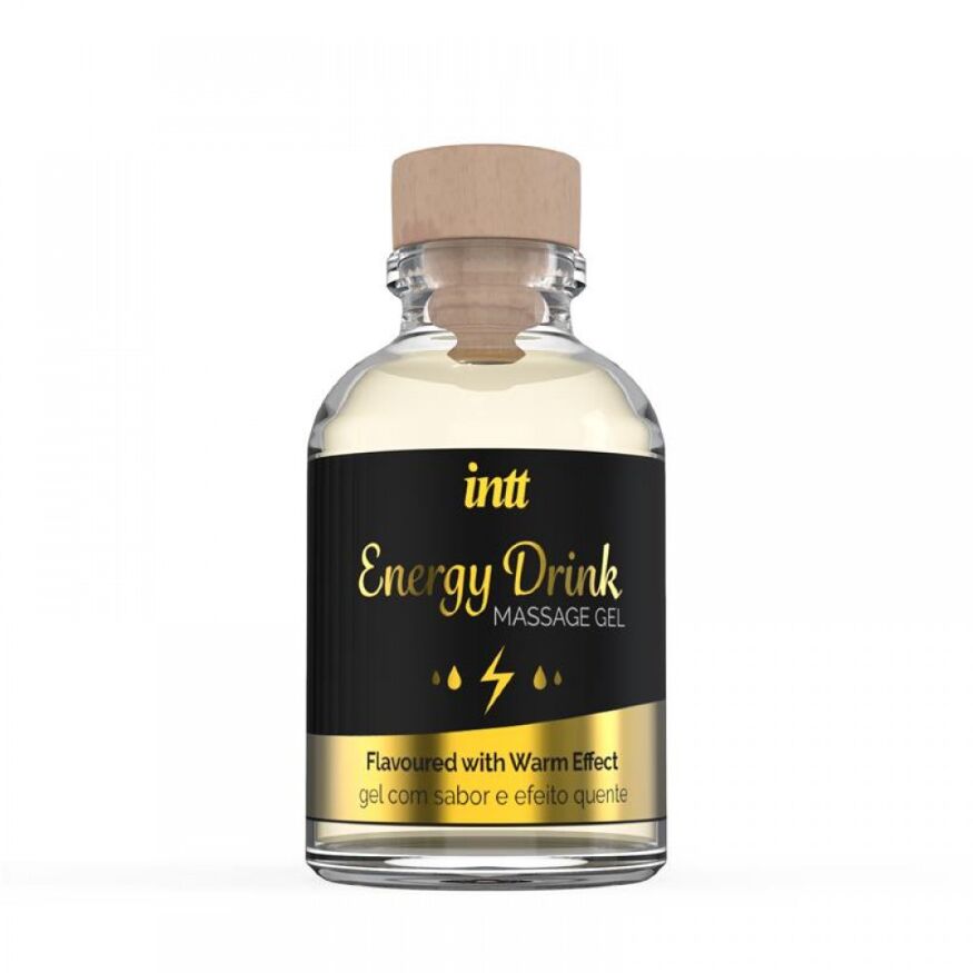 Масажний гель з ефектом зігрівання Intt Energy Drink 30 мл