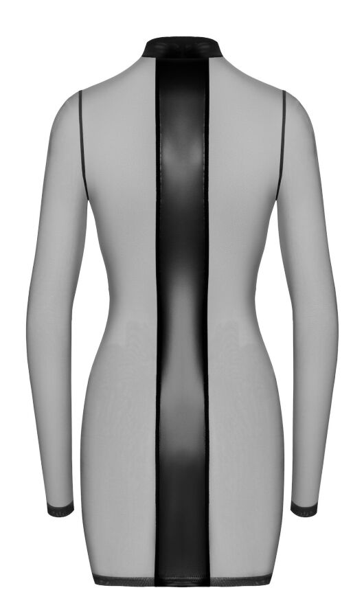 Платье Noir Handmade F369 Crossfire Mesh &amp; Wetlook Mini dress XS