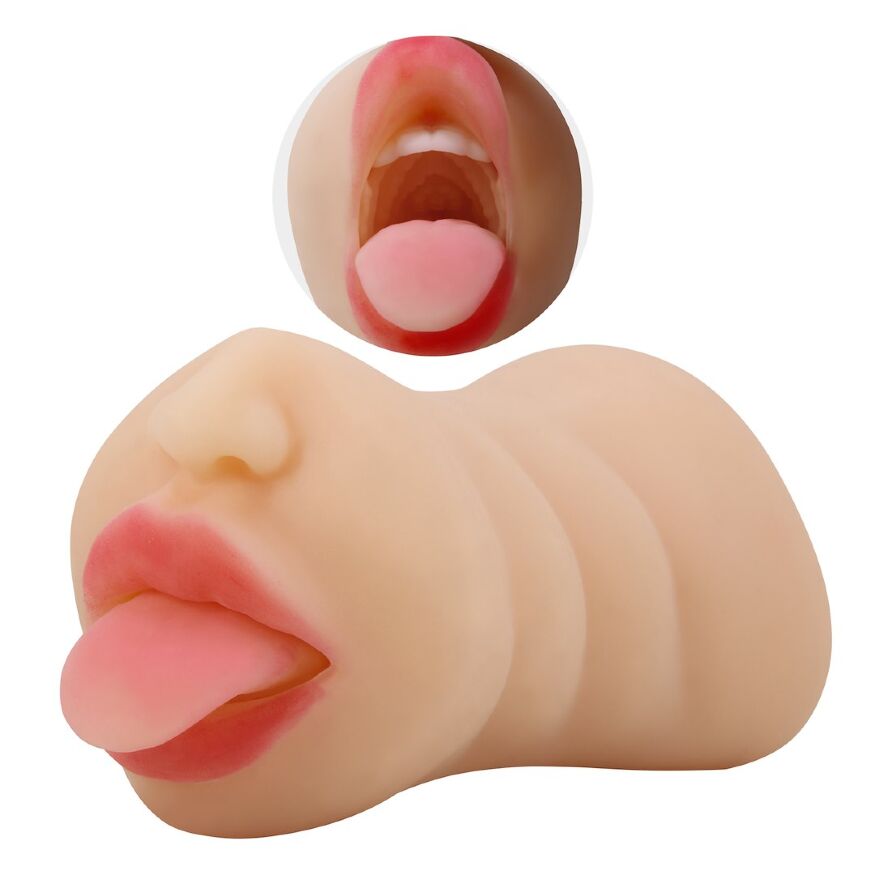 Мастурбатор c двумя входами Crazy Bull - Sarah soft skin, BM-009240N